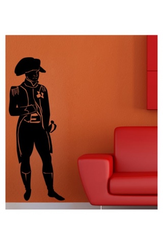 Napoleon Kadife Duvar Sticker 51X130 Cm