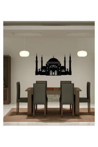 Ayasofya Kadife Duvar Sticker 82X133 Cm