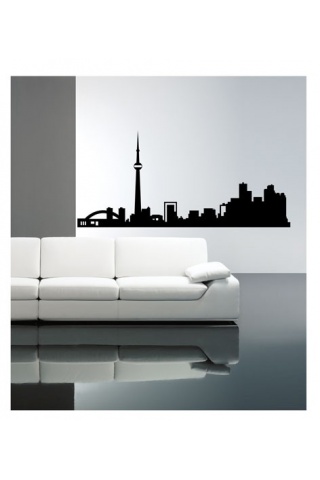 Toronto Kadife Duvar Sticker 165,3X51 Cm