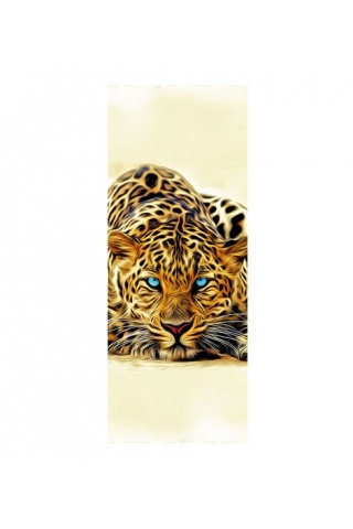 Leopar Buzdolabı Sticker