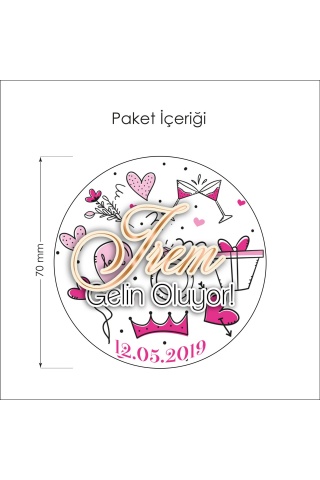 50 Adet Parti Doodle Bekarlığa Veda Stickerı