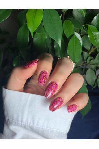 Leopar Tırnak Dövmesi,Tırnak Tattoo,Nail Art ,Tırnak Sticker