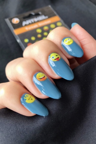 Emojiler Tırnak Sticker  , Nail Sticker, Nail Art